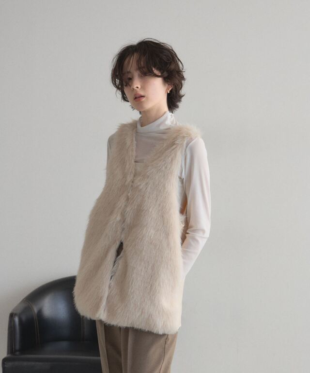 MOGA ファーベスト MOGA シープファーベスト | BOUTIQUE BIGI 静岡店