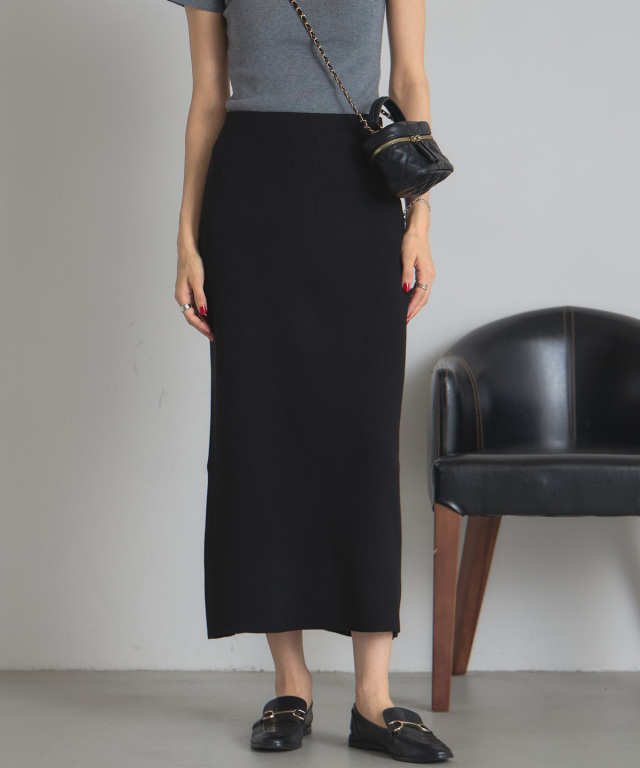 【WEB限定】バックスリットタイトスカート
