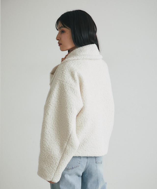 WEB限定】ブークレショートコート