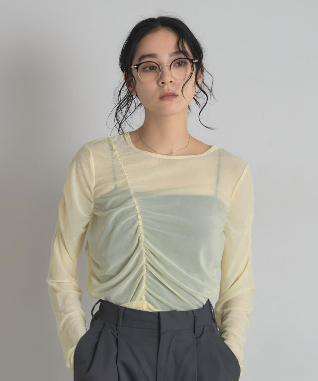WEB限定】シアーシャーリングプルオーバー