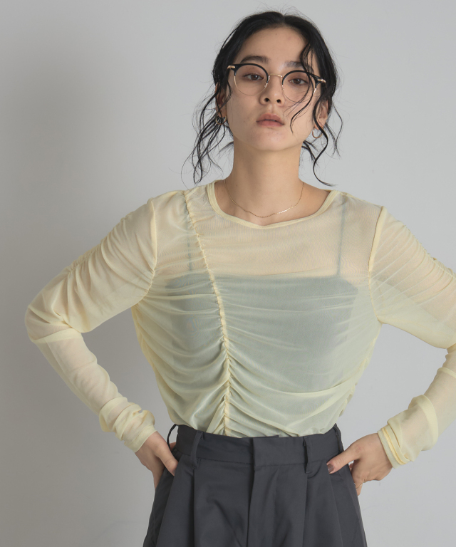 サカイラック＊シアープルオーバー サカイ ラック(sacai luck) 2015年春夏ウィメンズコレクション