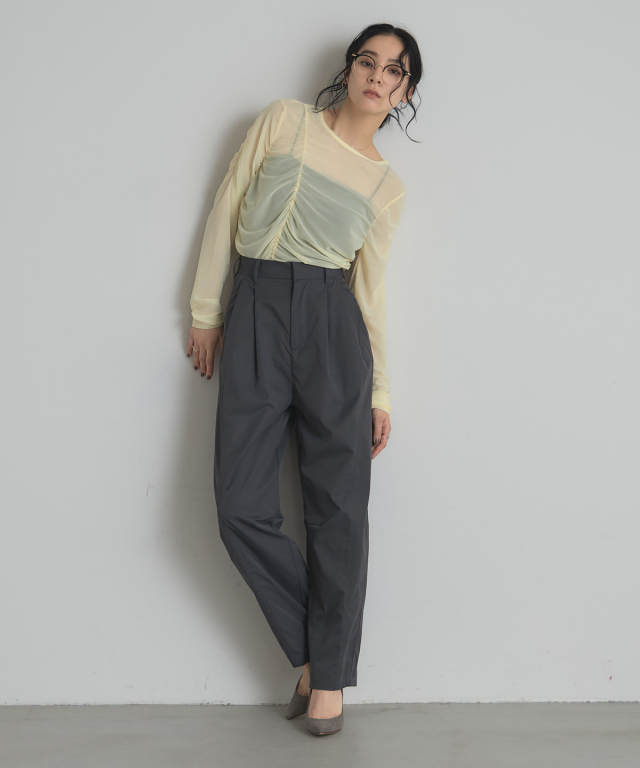WEB限定】シアーシャーリングプルオーバー