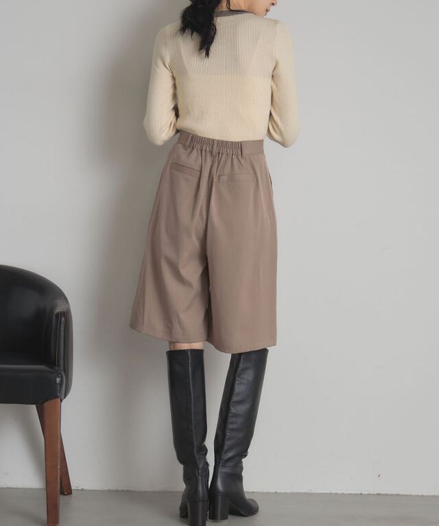 WEB限定】ツイルハーフパンツ