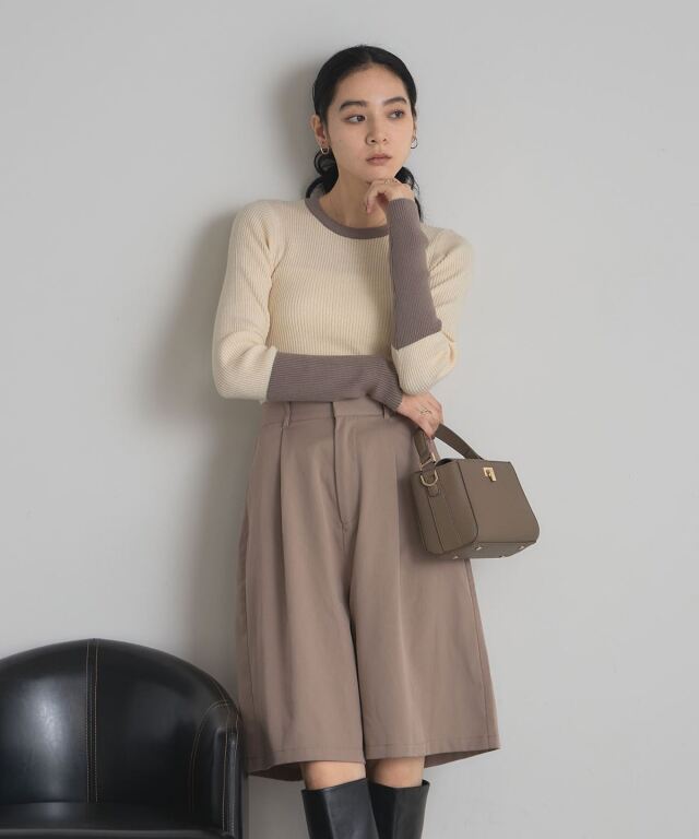 WEB限定】ツイルハーフパンツ