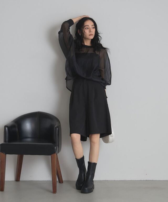 一点物 パンク系ハーフパンツ WEB限定】ツイルハーフパンツ