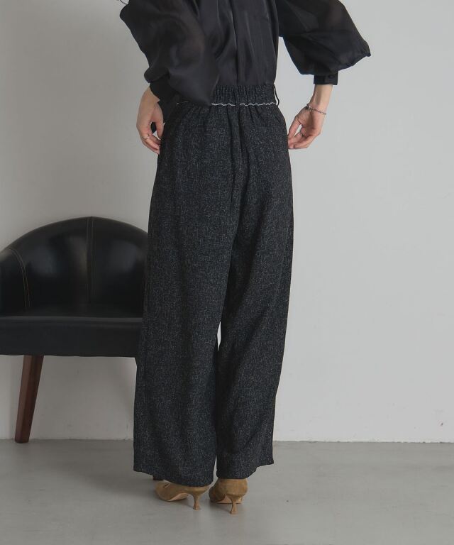 WEB限定】サマーツイードパンツ