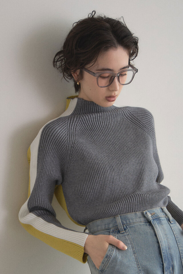 ケーブルニット