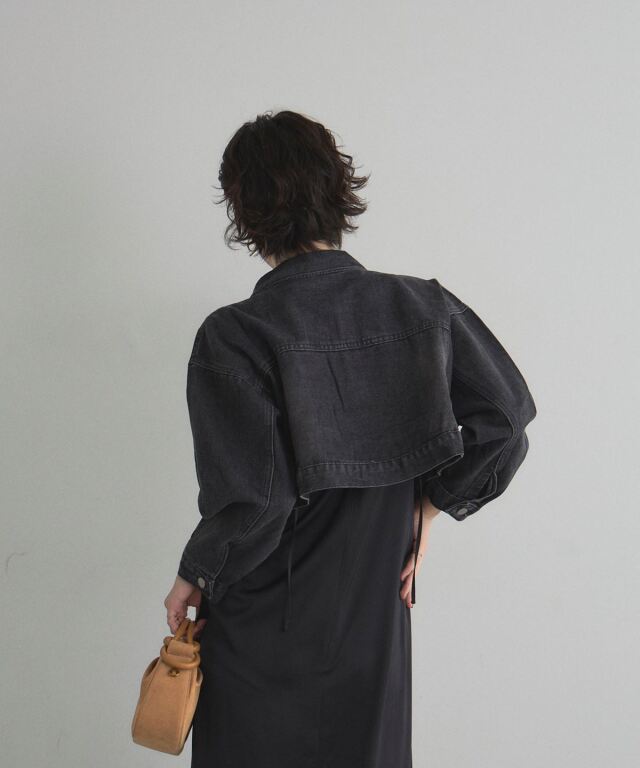 オフィシャルサイト限定】クロップドデニムジャケット