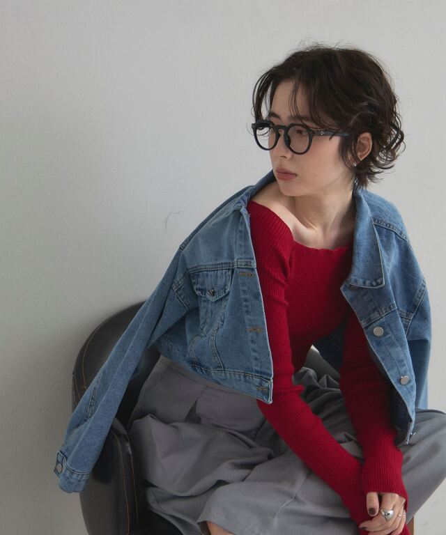 【オフィシャルサイト限定】クロップドデニムジャケット