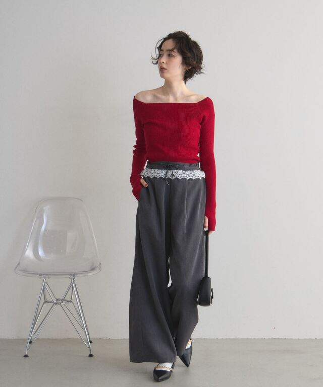 【オフィシャルサイト限定】ウエストレースツイルパンツ