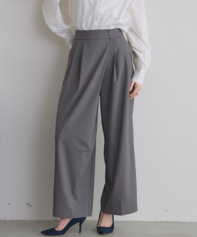 オフィシャルサイト限定】ラップライクロングパンツ オフィシャルサイト限定】ラップライクロングパンツ