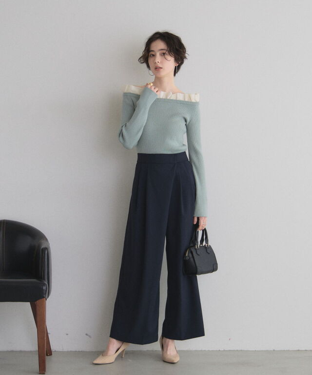 オフィシャルサイト限定】ラップライクロングパンツ