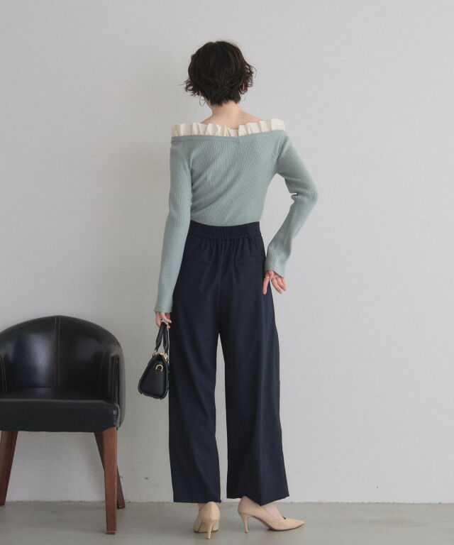 オフィシャルサイト限定】ラップライクロングパンツ
