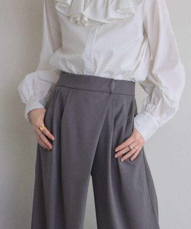 オフィシャルサイト限定】ラップライクロングパンツ