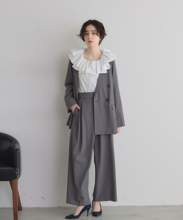 ドゥーズィエムクラス購入 layringロンtT グレー新品 Layering Tシャツ（Tシャツ／カットソー）｜Deuxieme Classe