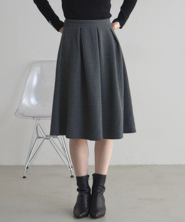 オフィシャルサイト限定】ヘップバーンキルトスカート