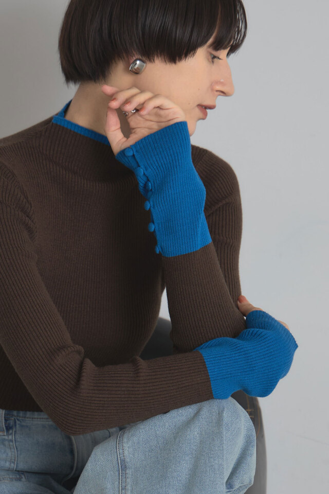 ケーブルニット