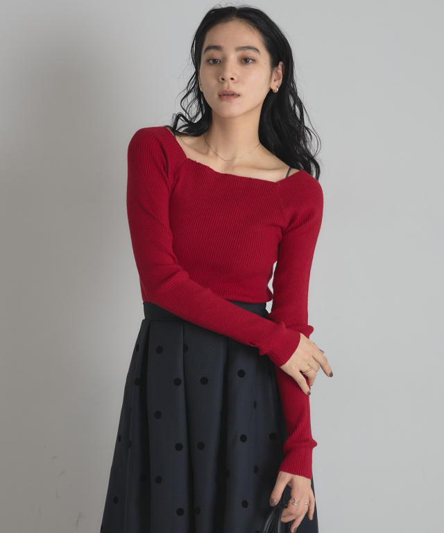 クールオフショルトップス※一部店舗のみ入荷