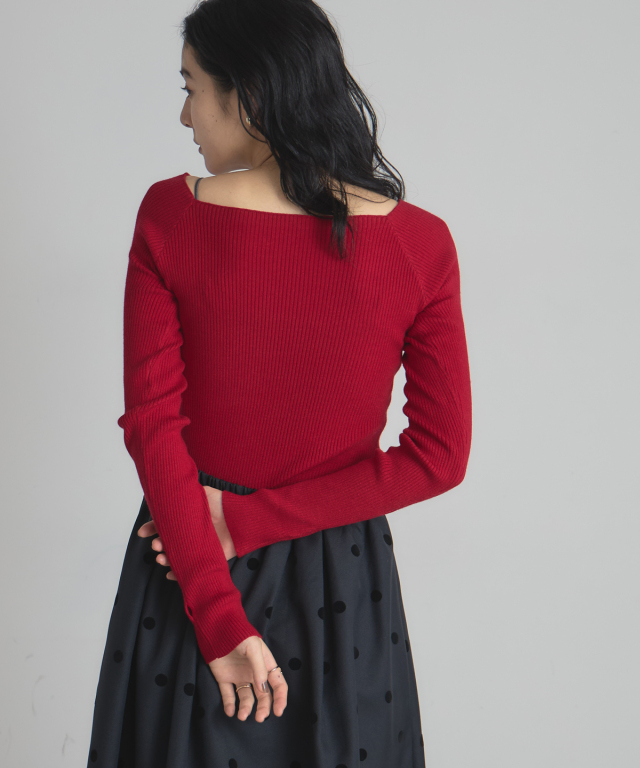 オフショル トップス クールオフショルトップス※一部店舗のみ入荷