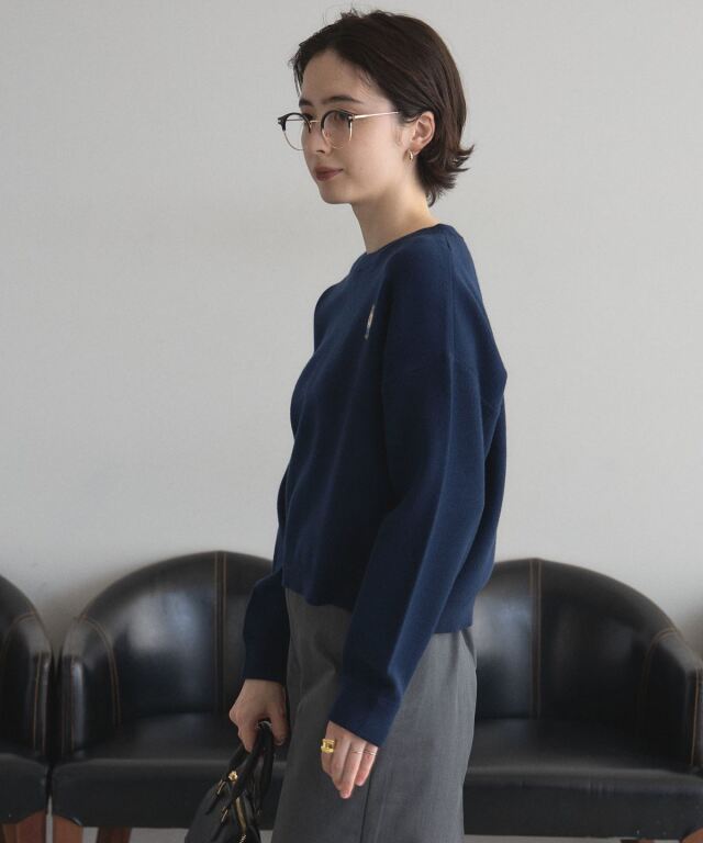 PNK ニット トップス Beststore ニット セーター ニットトップス デコルテ開き