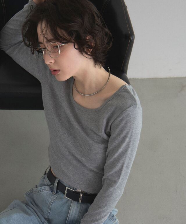 【オフィシャルサイト限定】UネックコンパクトロンT