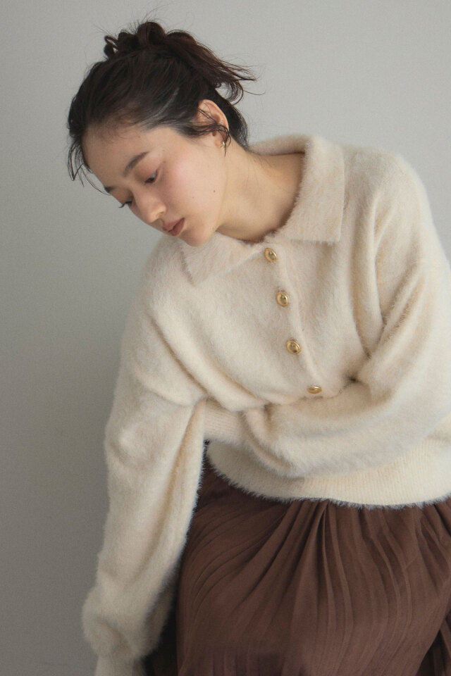 ケーブルニット