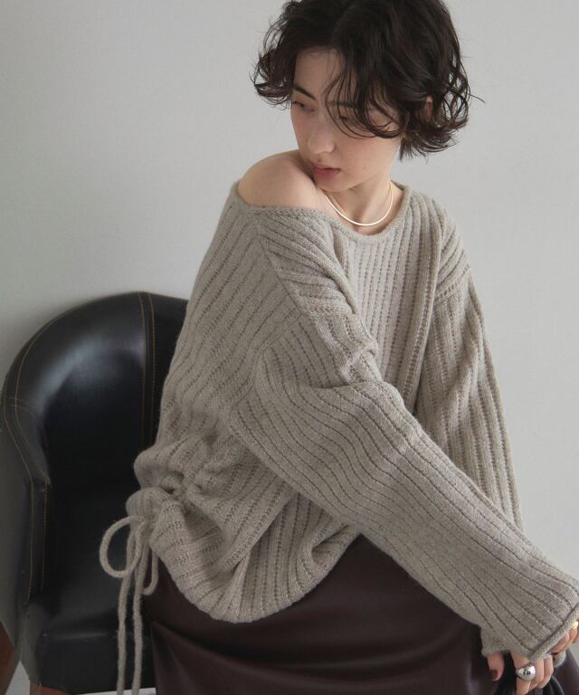 サイドドロストプルオーバー