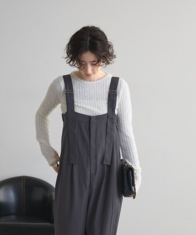 肩ベルトサロペット
