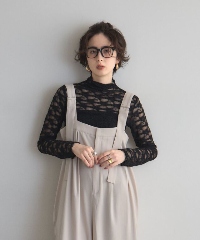 肩ベルトサロペット