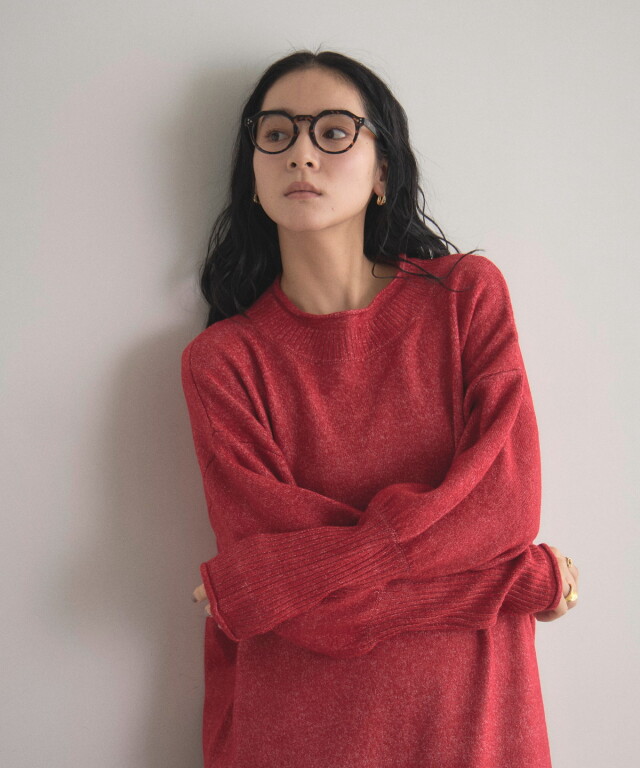 ロングニットワンピーズ