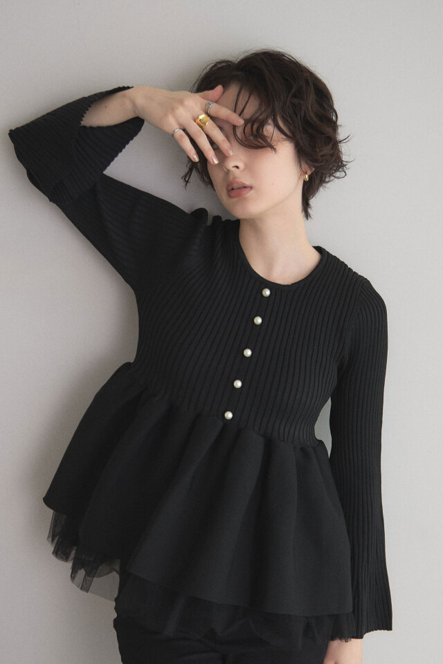 ケーブルニット