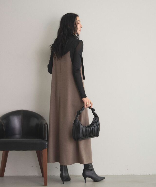 オフィシャルサイト限定】配色2WAYタックワンピース