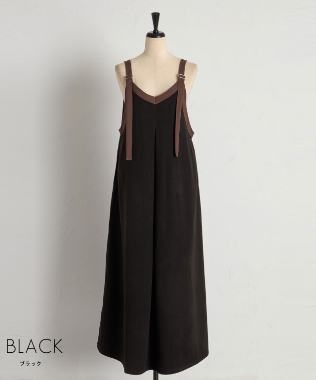 オフィシャルサイト限定】配色2WAYタックワンピース