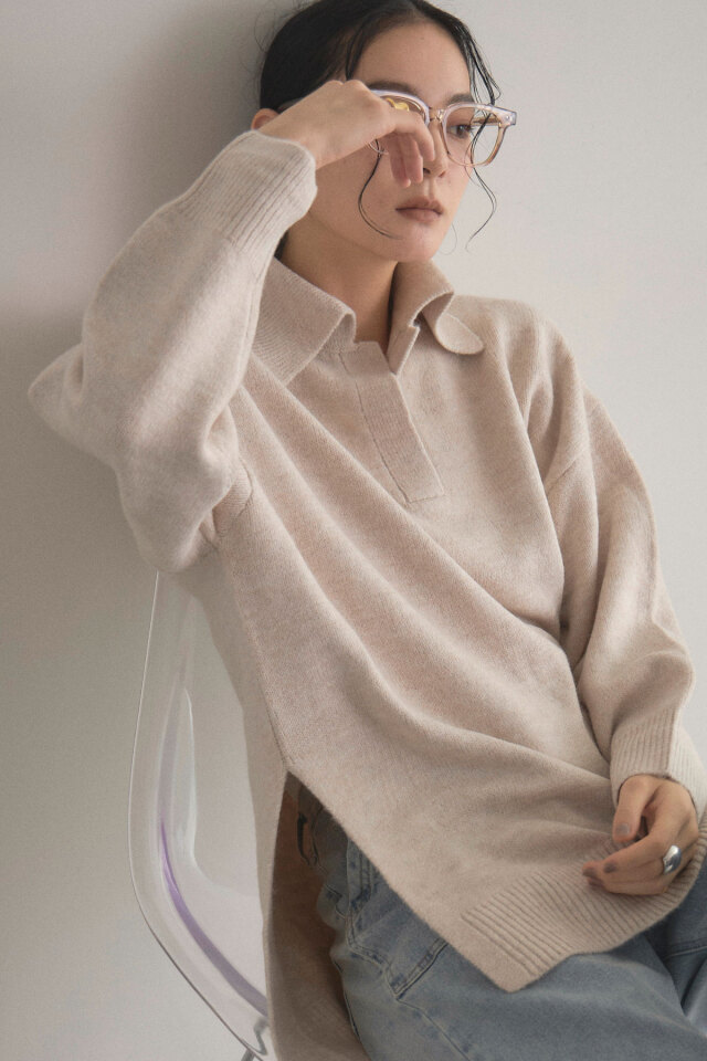 ケーブルニット