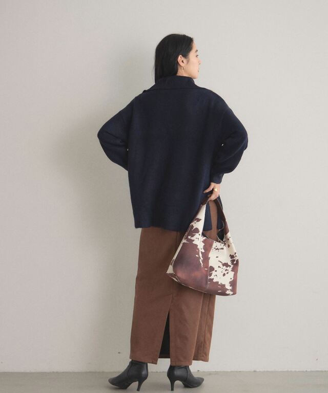 オフィシャルサイト限定】フェイクスエードタイトスカート
