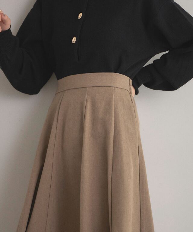 オフィシャルサイト限定】ミディフレアスカート