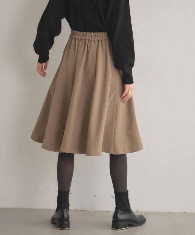 オフィシャルサイト限定】ミディフレアスカート