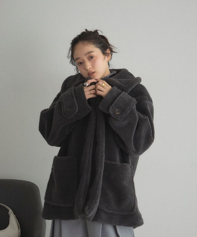 オフィシャルサイト限定】テディボアステンカラーコート