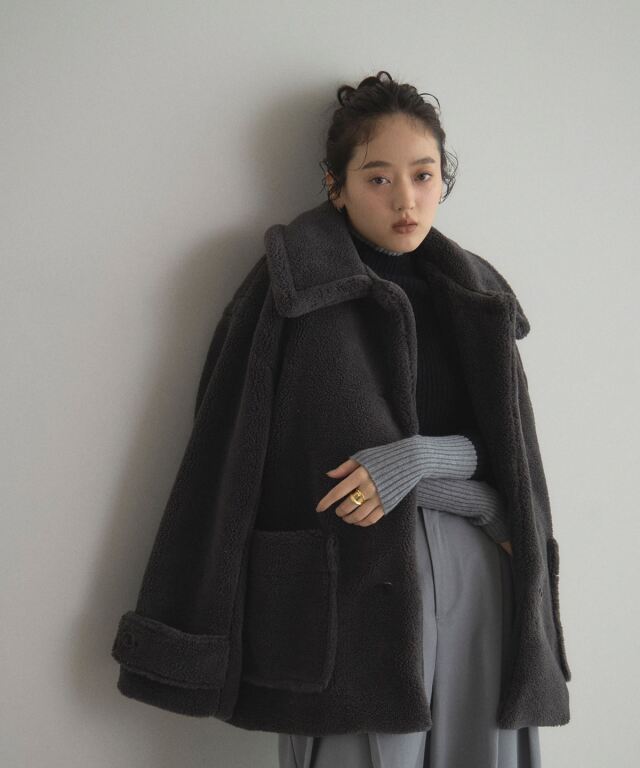 オフィシャルサイト限定】テディボアステンカラーコート