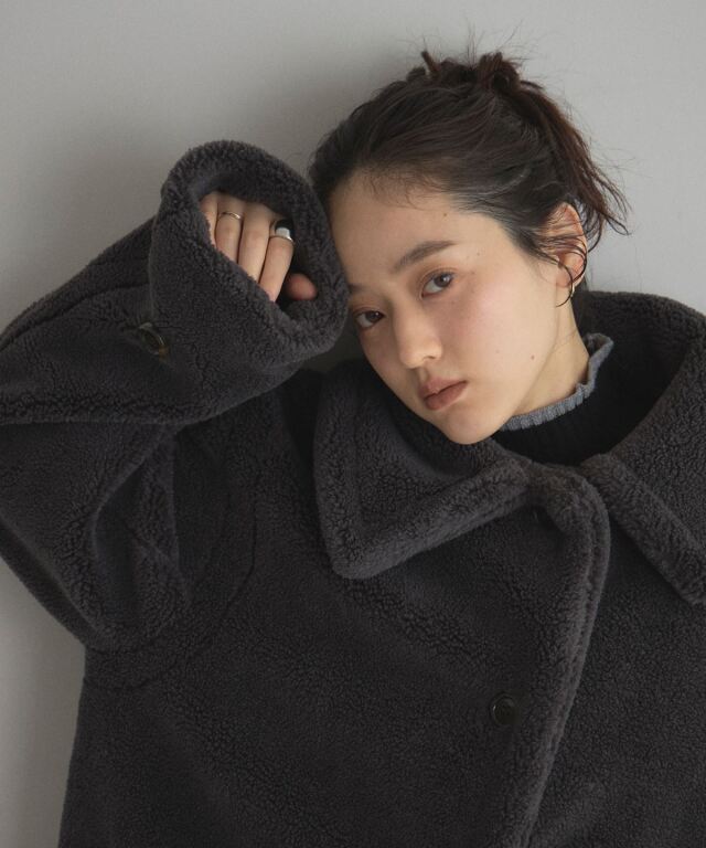 オフィシャルサイト限定】テディボアステンカラーコート