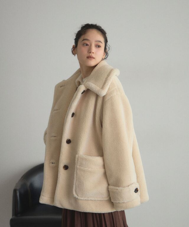 オフィシャルサイト限定】テディボアステンカラーコート