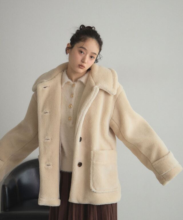 オフィシャルサイト限定】テディボアステンカラーコート