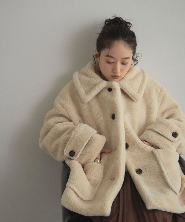 オフィシャルサイト限定】テディボアステンカラーコート