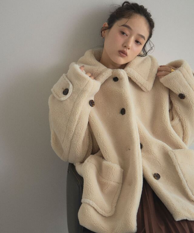 オフィシャルサイト限定】テディボアステンカラーコート