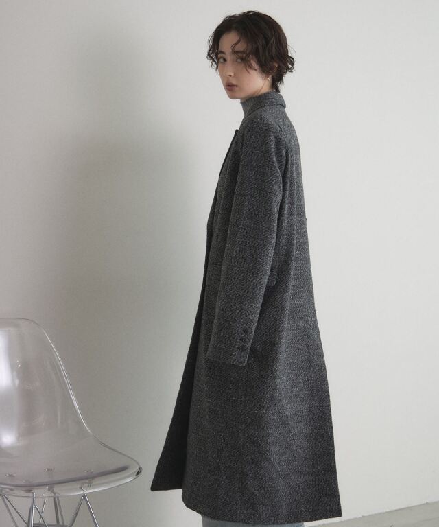 オフィシャルサイト限定】ツイードチェスターコート