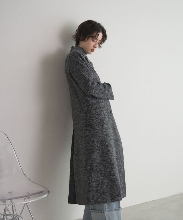 オフィシャルサイト限定】ツイードチェスターコート