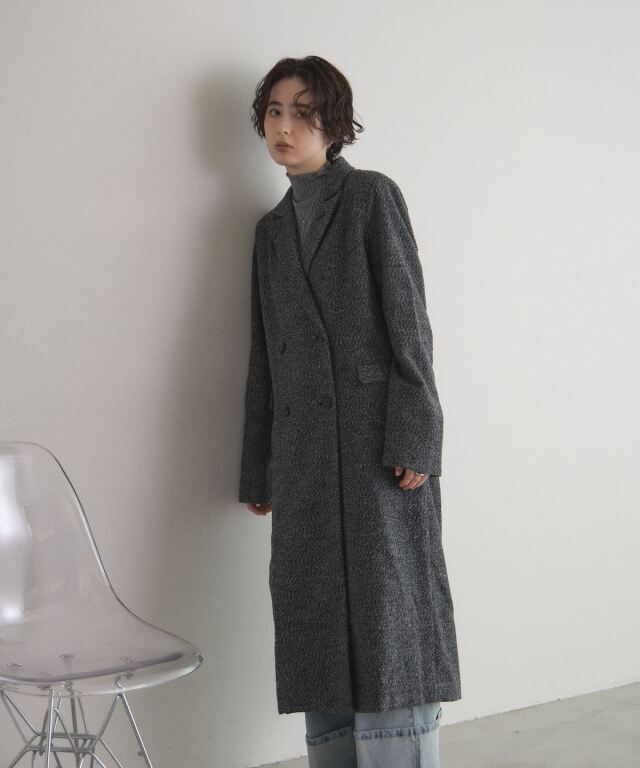 オフィシャルサイト限定】ツイードチェスターコート