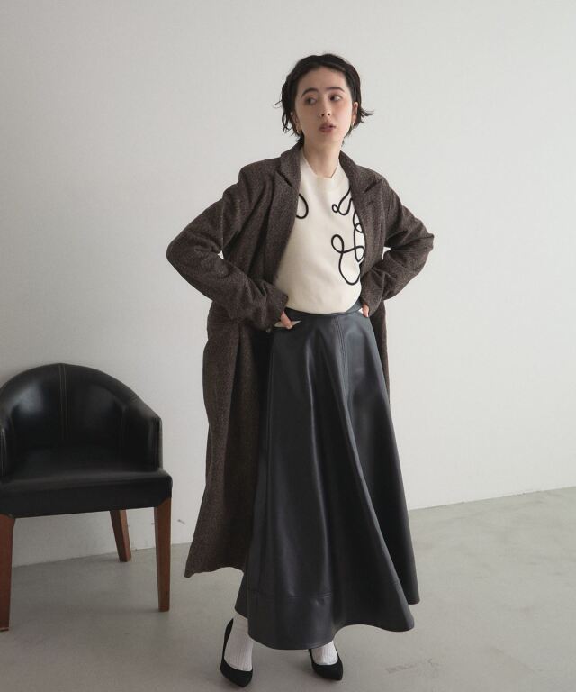 オフィシャルサイト限定】ツイードチェスターコート