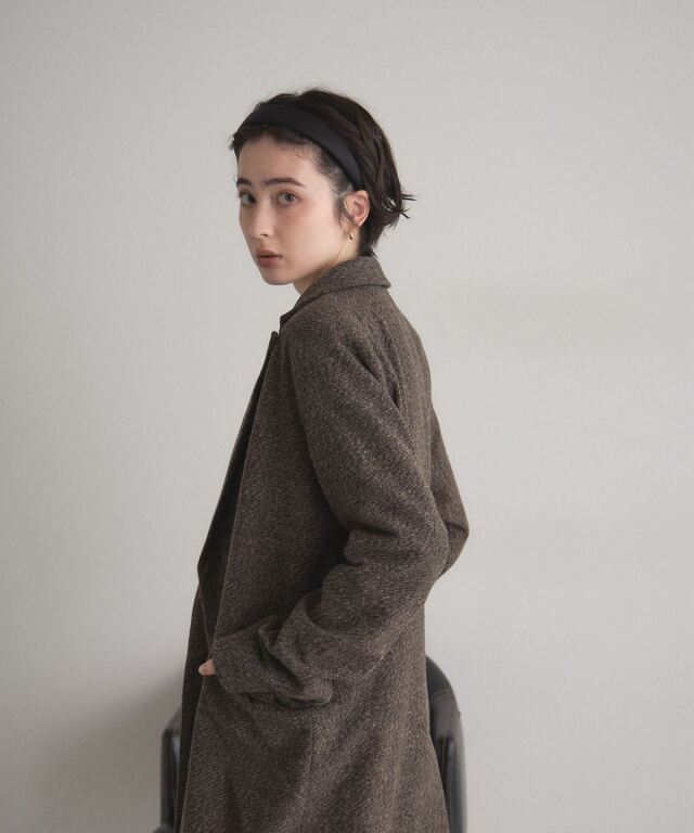 オフィシャルサイト限定】ツイードチェスターコート