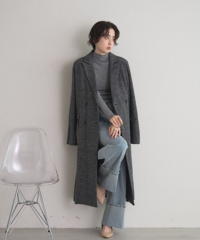 【オフィシャルサイト限定】ツイードチェスターコート